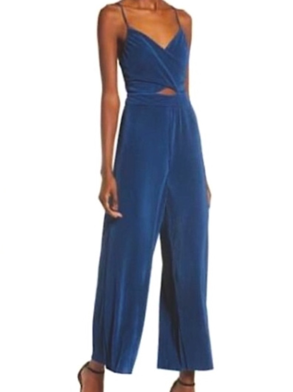 ASTR The Label Pleated Wide Leg Jumpsuit